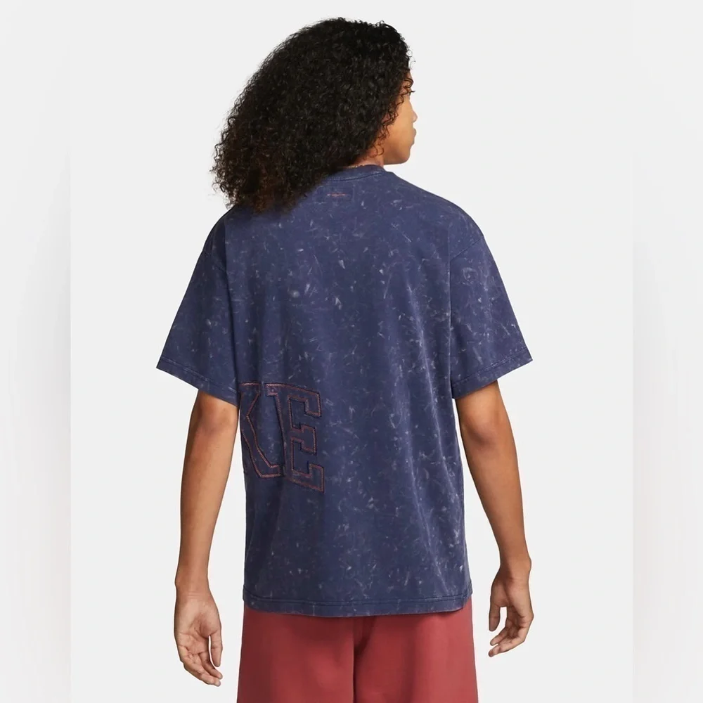 Nike Fadeaway Shirt in Blue and Orange